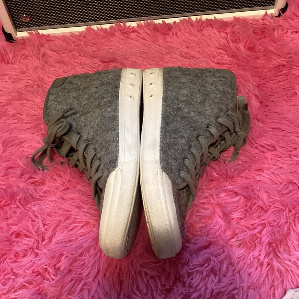 Rag & Bone Standard Issue Wool Felt Gray High Top… - image 6